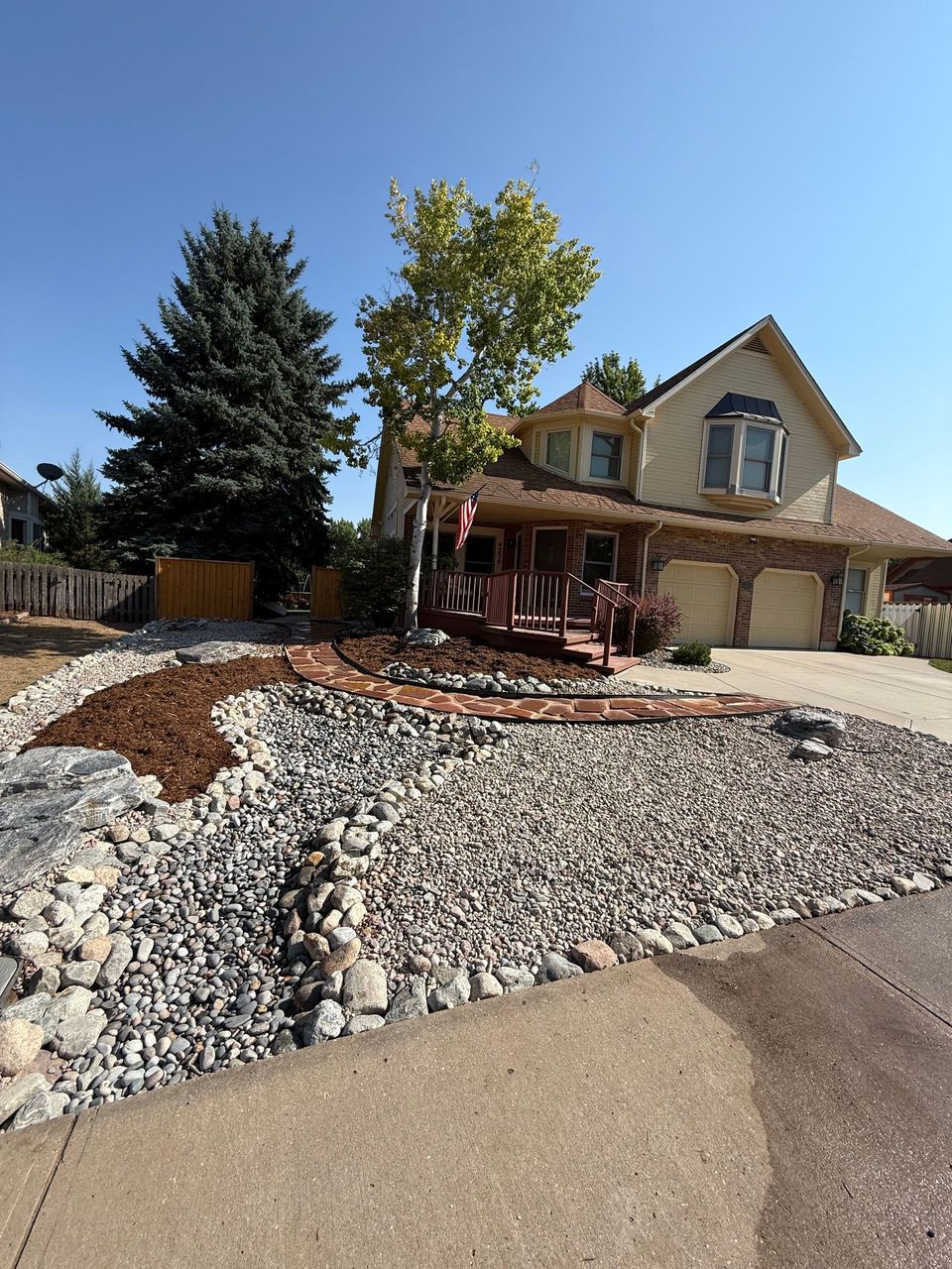 Landscape renovation project