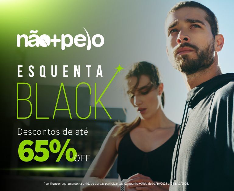 Depilação a laser na Não+Pelo Itaim Bibi e Brooklin com até 65% OFF no Esquenta Black.