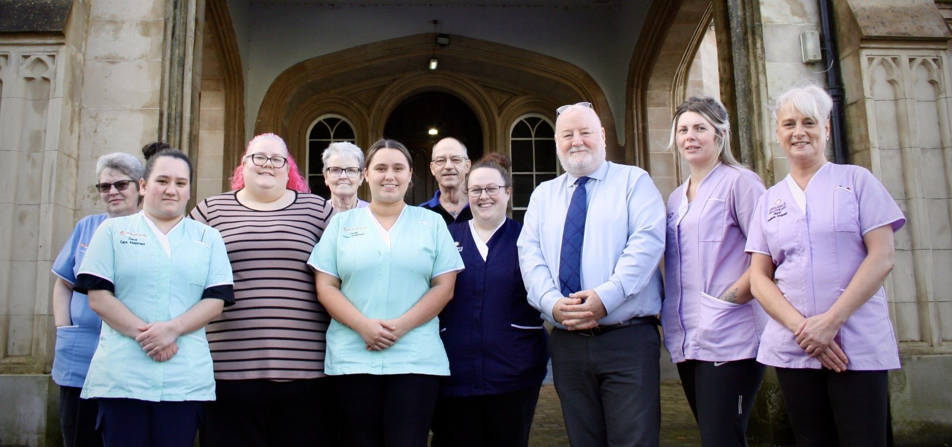 Staff at