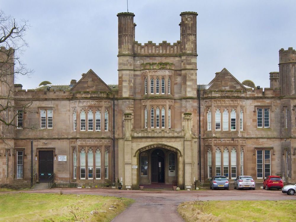 Outside Clyde Valley Care Home.