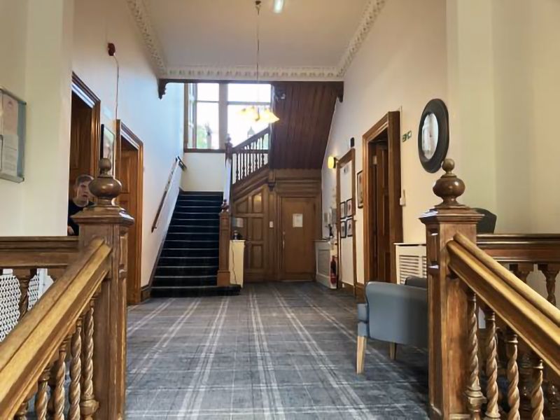 Townend Care Home entrance hall
