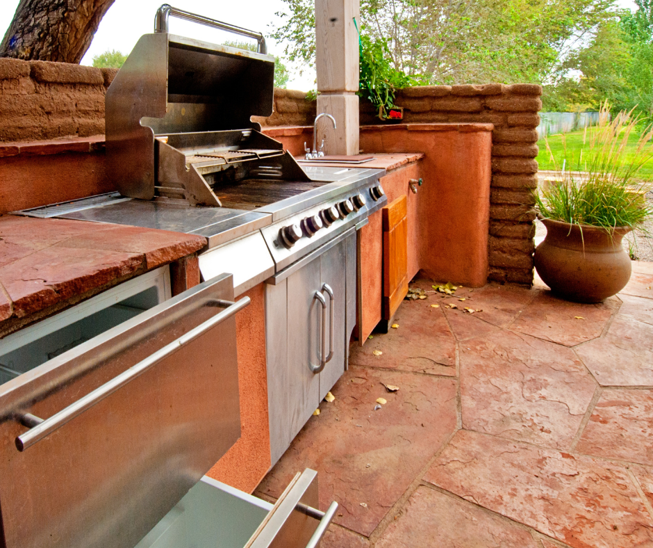 Grill Area Install In Prosper TX