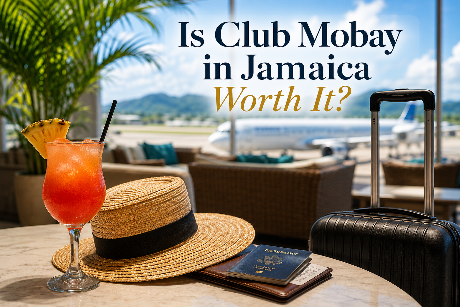Club Mobay VIP airport experience at Sangster International Airport in Montego Bay, Jamaica