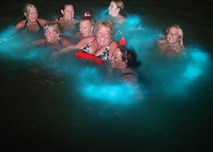 Jamaica's Luminous Lagoon at Night