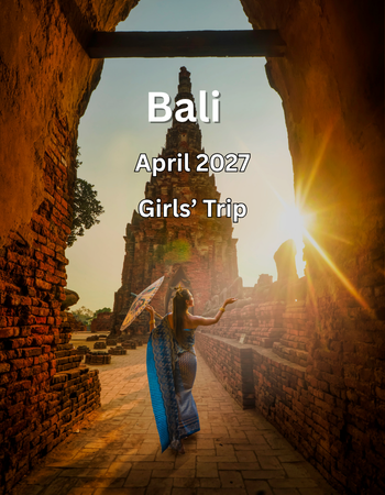 Women's Group Trip to Bali