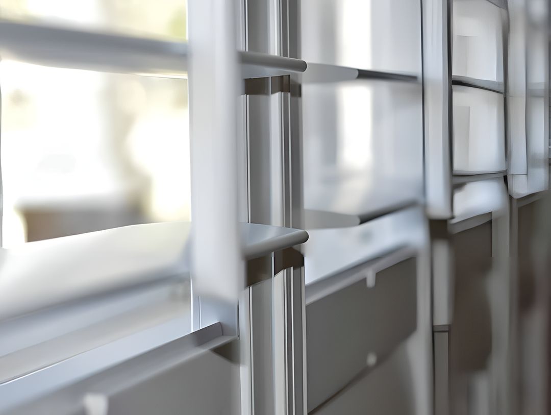 A Close Up Of A Window With Blinds On It — Ron Ayton Curtains, Blinds & Shutters In Shelly Beach, NSW