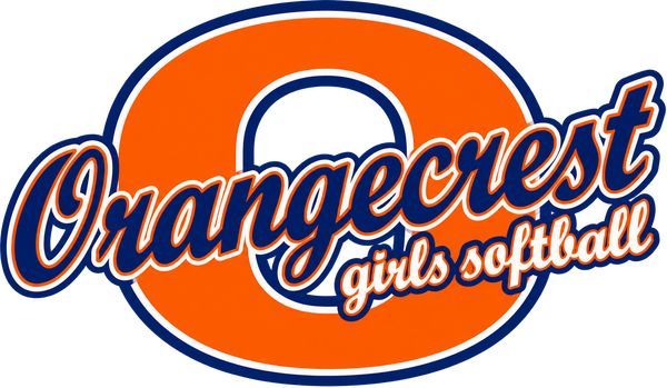 Orangecrest Girls Softball Logo