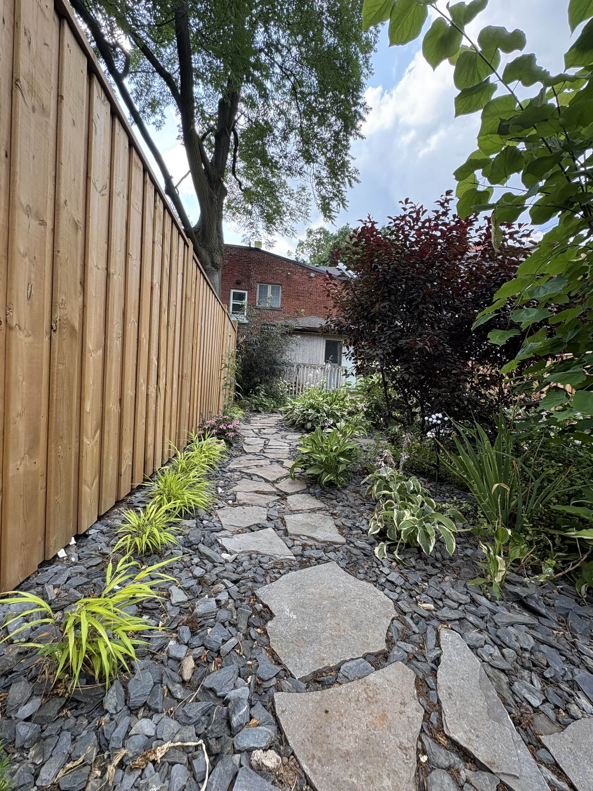fence installation with garden hamilton monarch landscaping