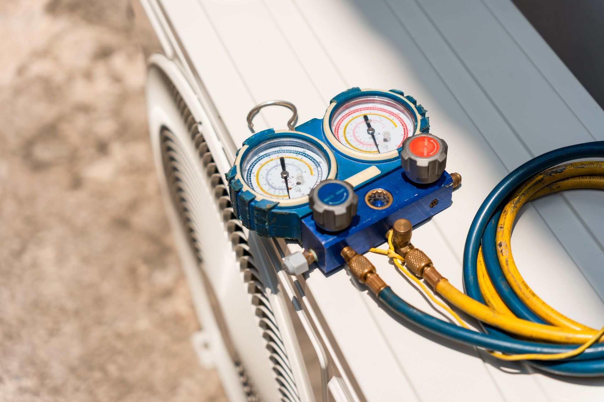 HVAC Tools For Air Conditioner— HVAC Contractor in Valdese, NC