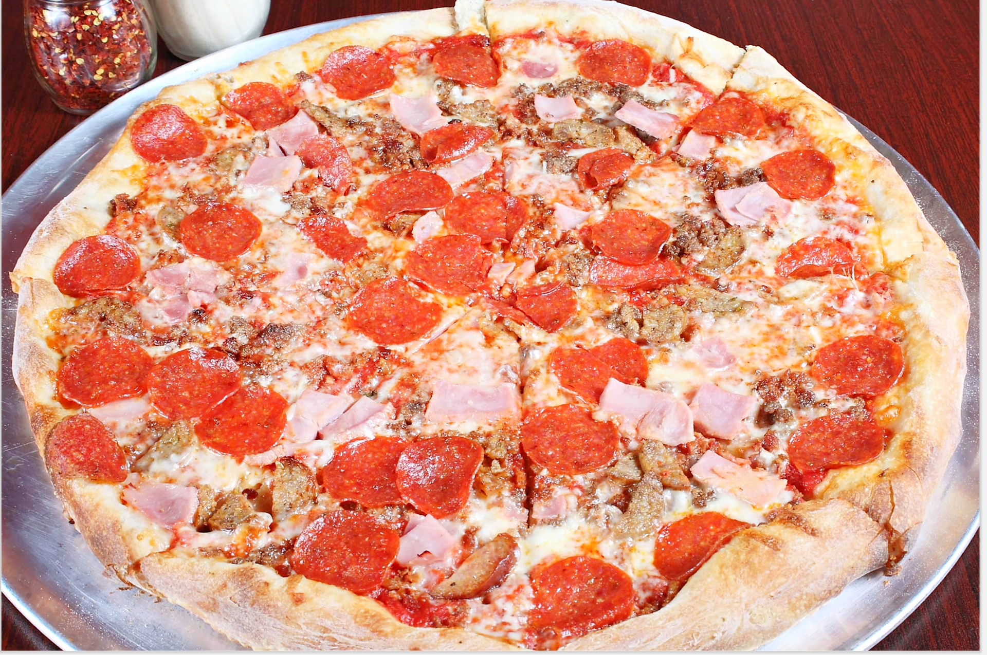 meat lovers pizza