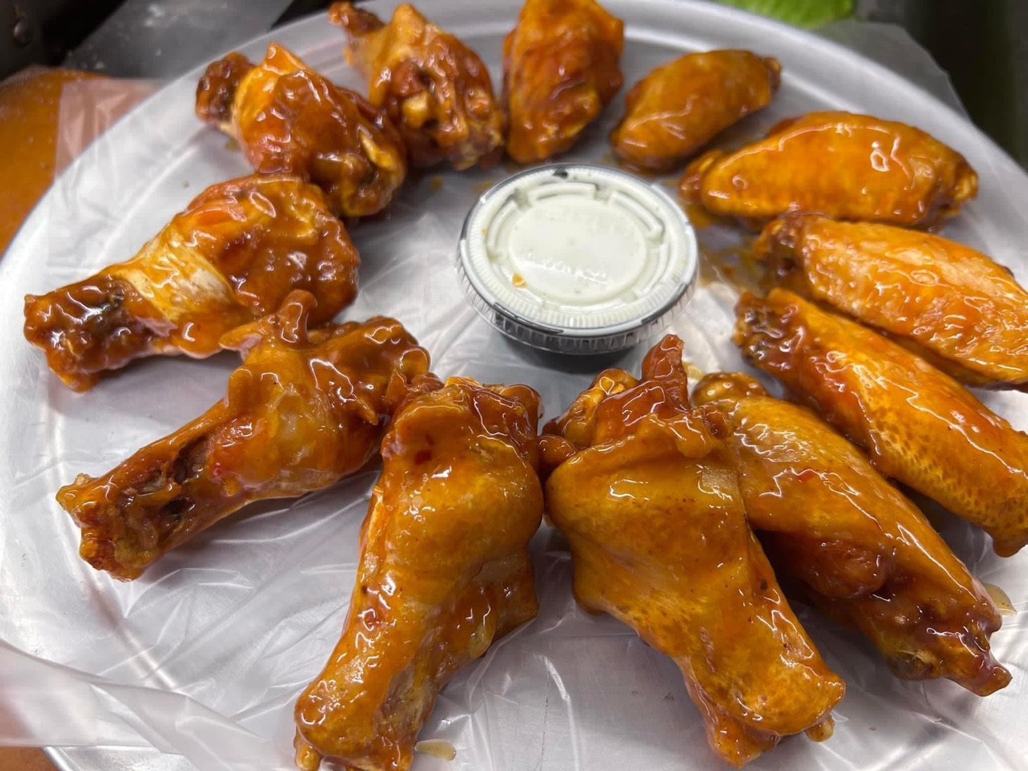 honey garlic wings