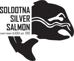 Soldotna Silver Salmon Swim Team Logo Soldotna Silver Salmon Swim Team Logo