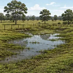 Low lying, wet areas Icon 