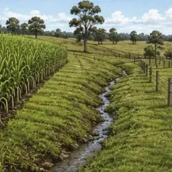 Runoff diversion Icon 