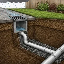Underground pipework icon.