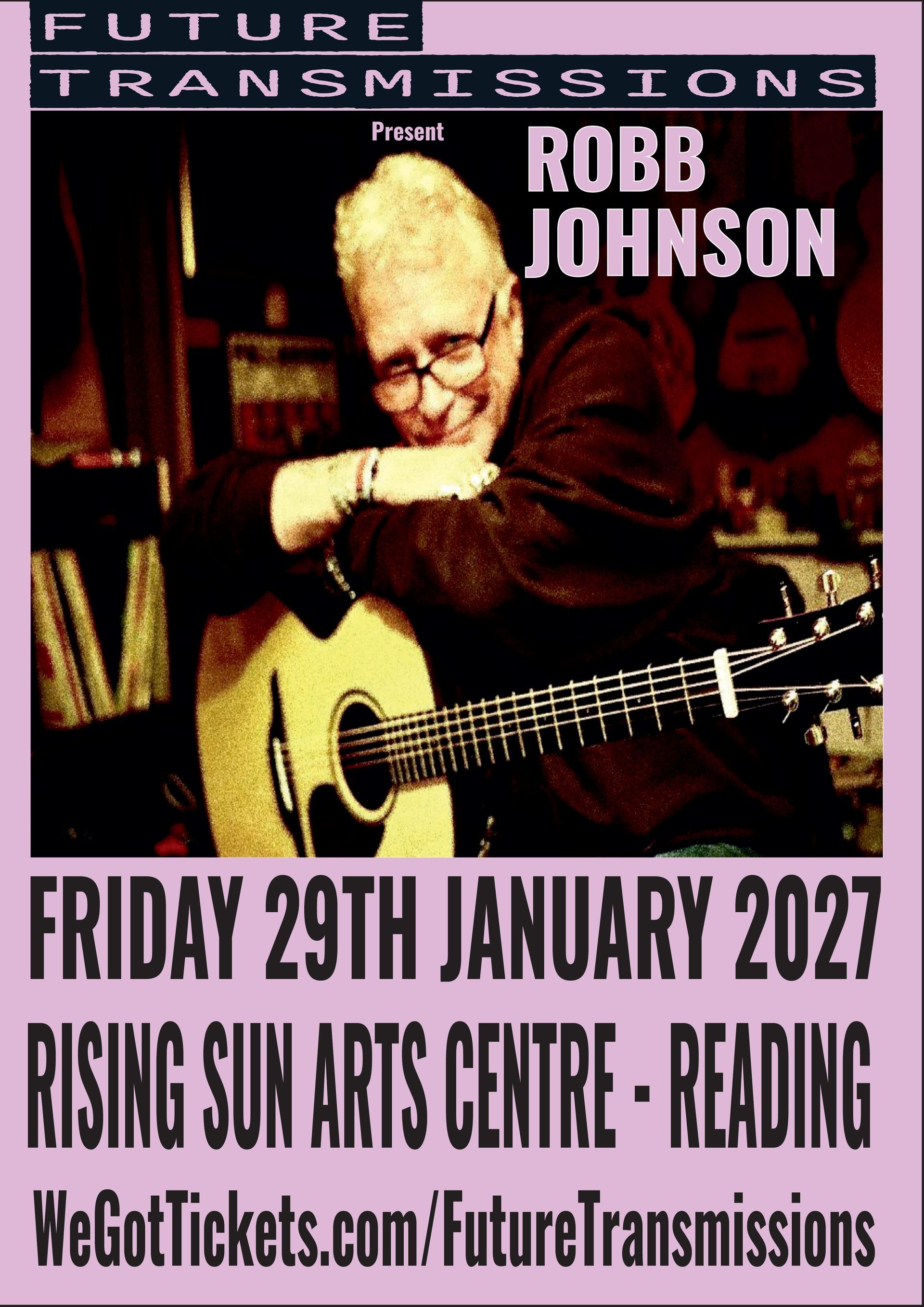 Picture of Rob Johnson with his guitar