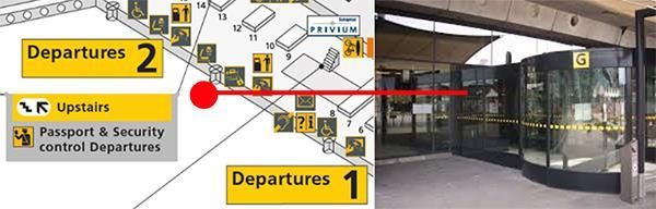 Ophaalprocedure Schiphol taxi Leiden