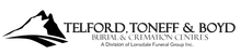 Telford Toner & Boyd Funeral & Cremation Centres logo with stylized mountain and business name