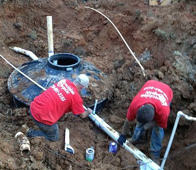 Fixing Septic Tank Pipes