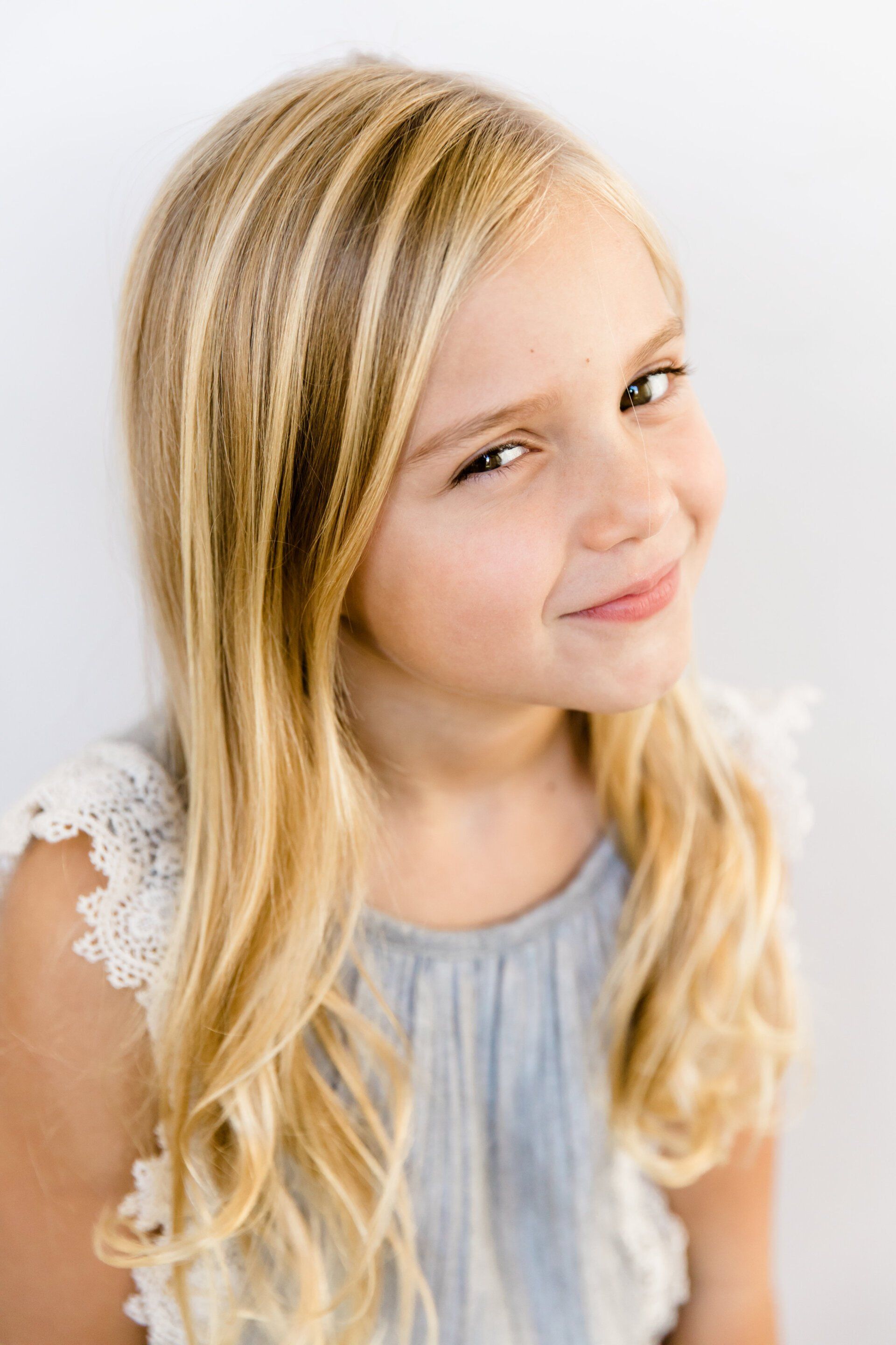 Young girl smiling Young girl smiling