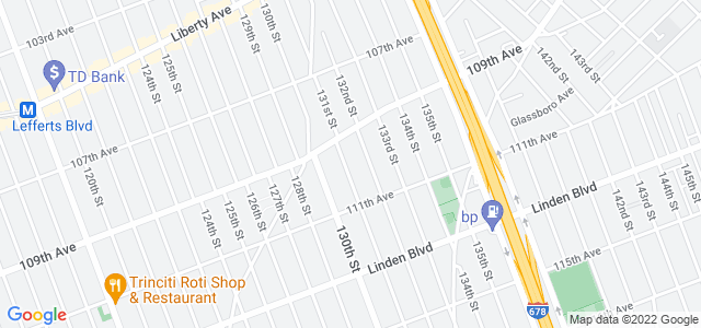 Map of business location