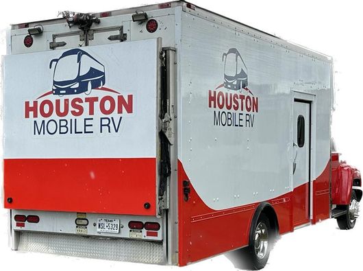closeup of truck