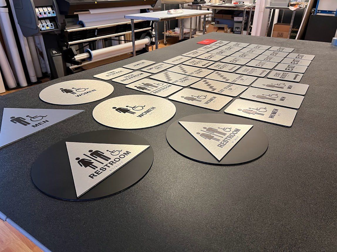 ADA compliant signs