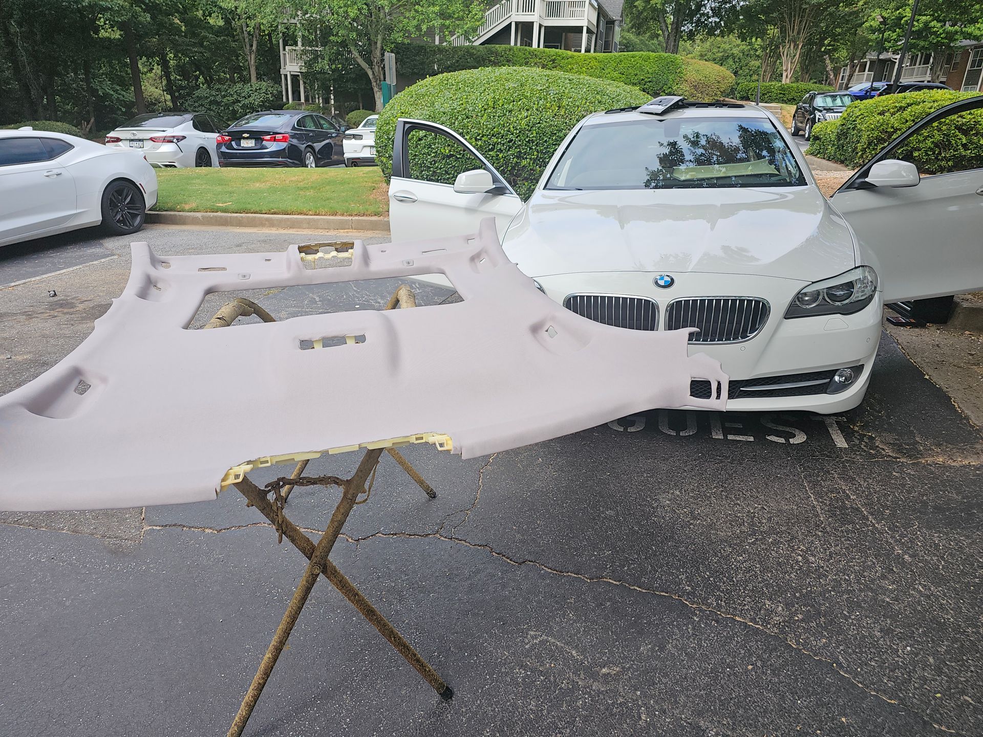 BMW Headliner Repair | Headliner Repair | Headliner Replacement | Mobile Headliner Repair 