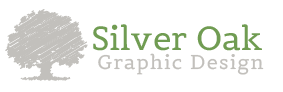 Silver Oak logo with a sketched tree and green text.