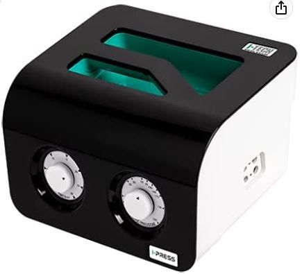 I Press Schwarz mit 2 Beinmanschetten