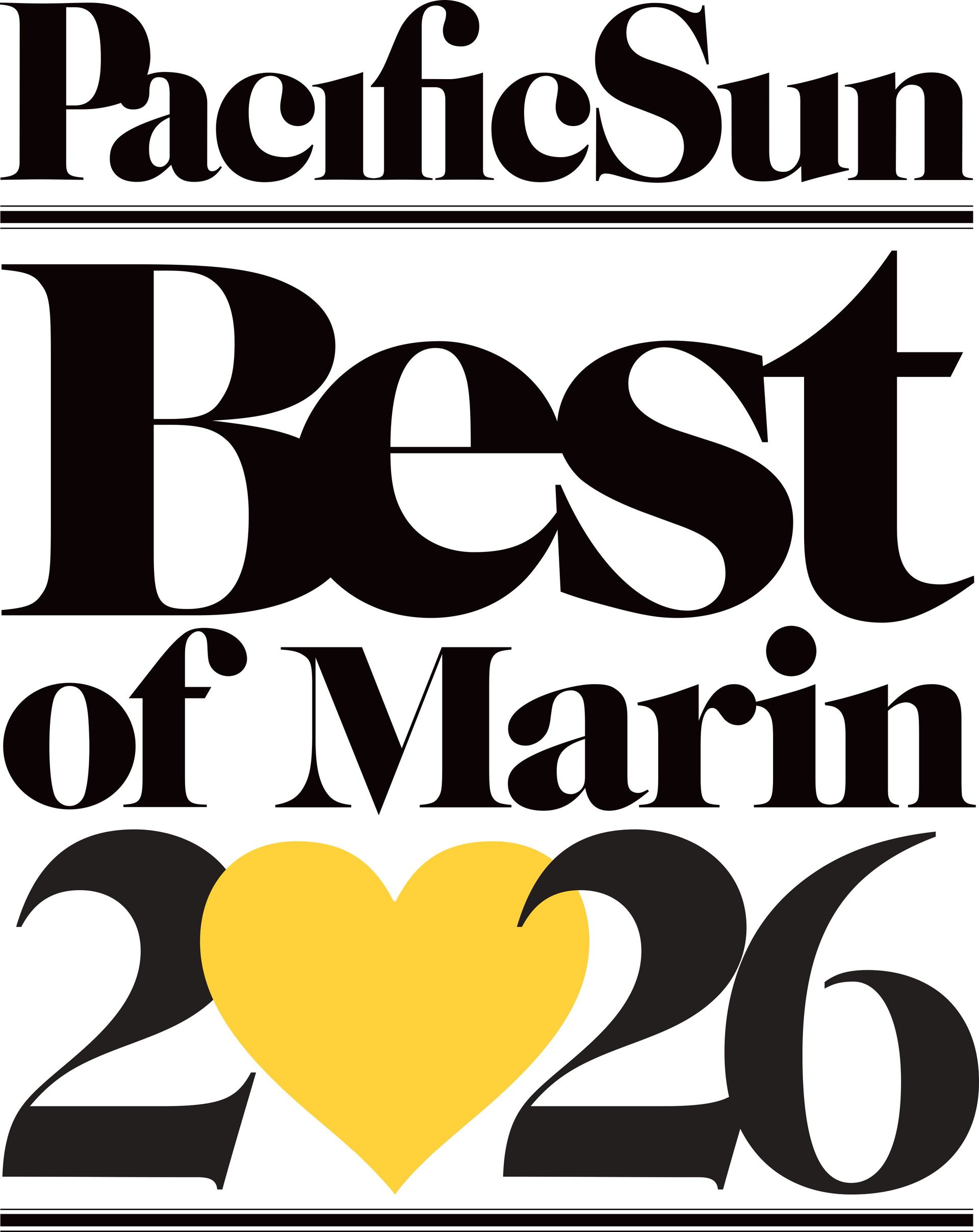 Pacific Sun's 'Best of Marin' 27 Time Winner!