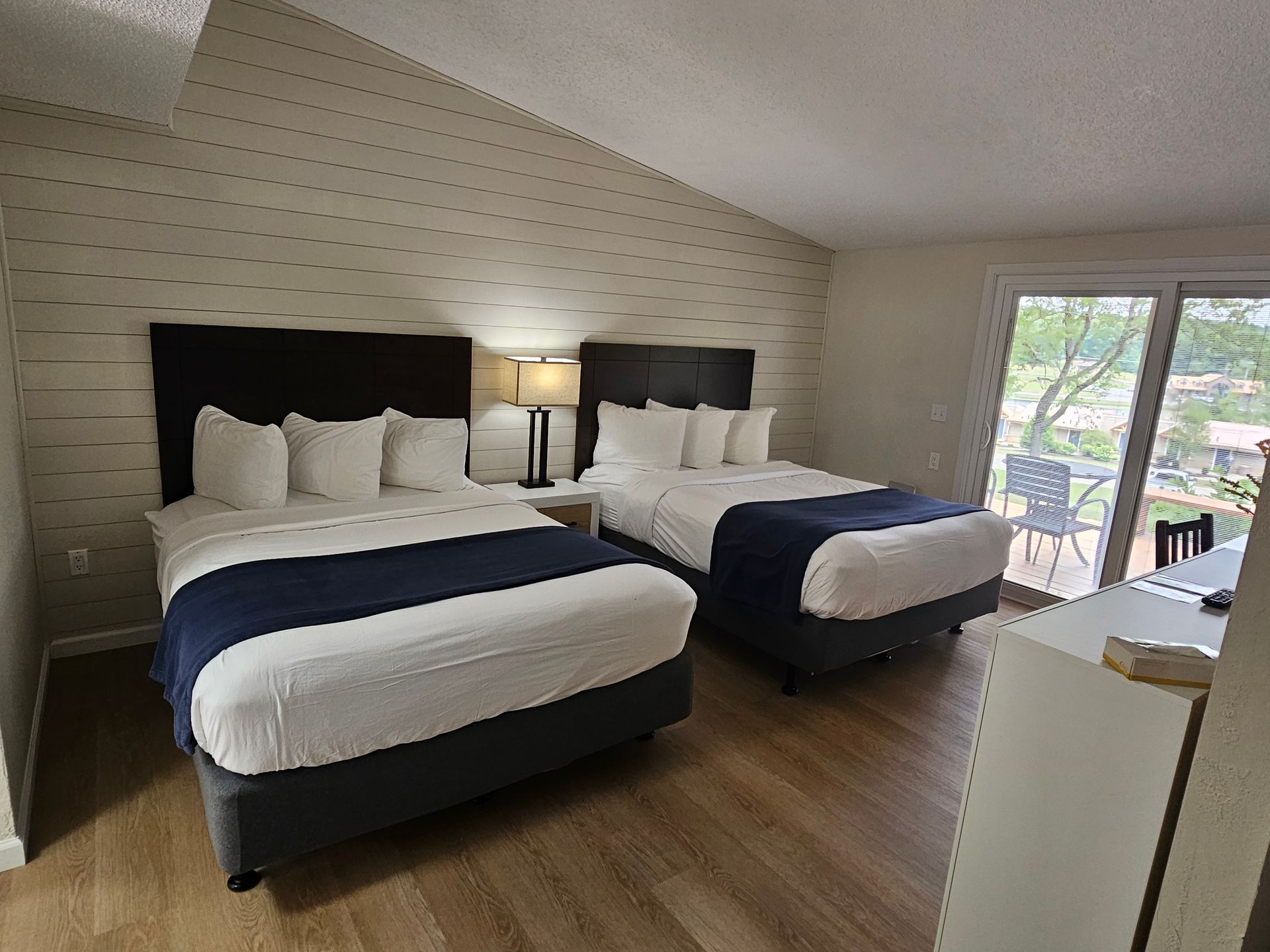 interior of double bed room