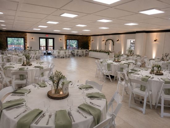 The lodge event center at the Lodge at Chalk hill Motel