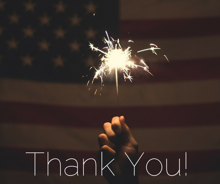 All Star Fireworks Thank You