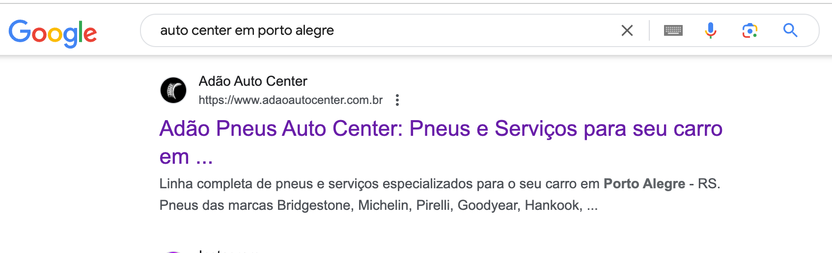 Resultados da pesquisa do Google para 