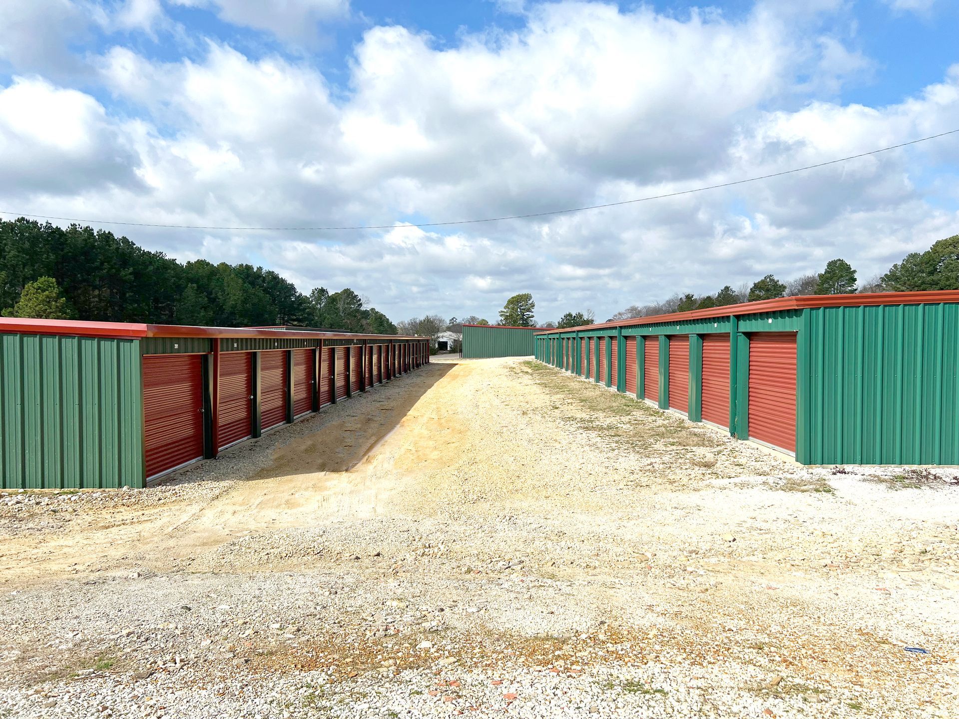 self storage facility interior