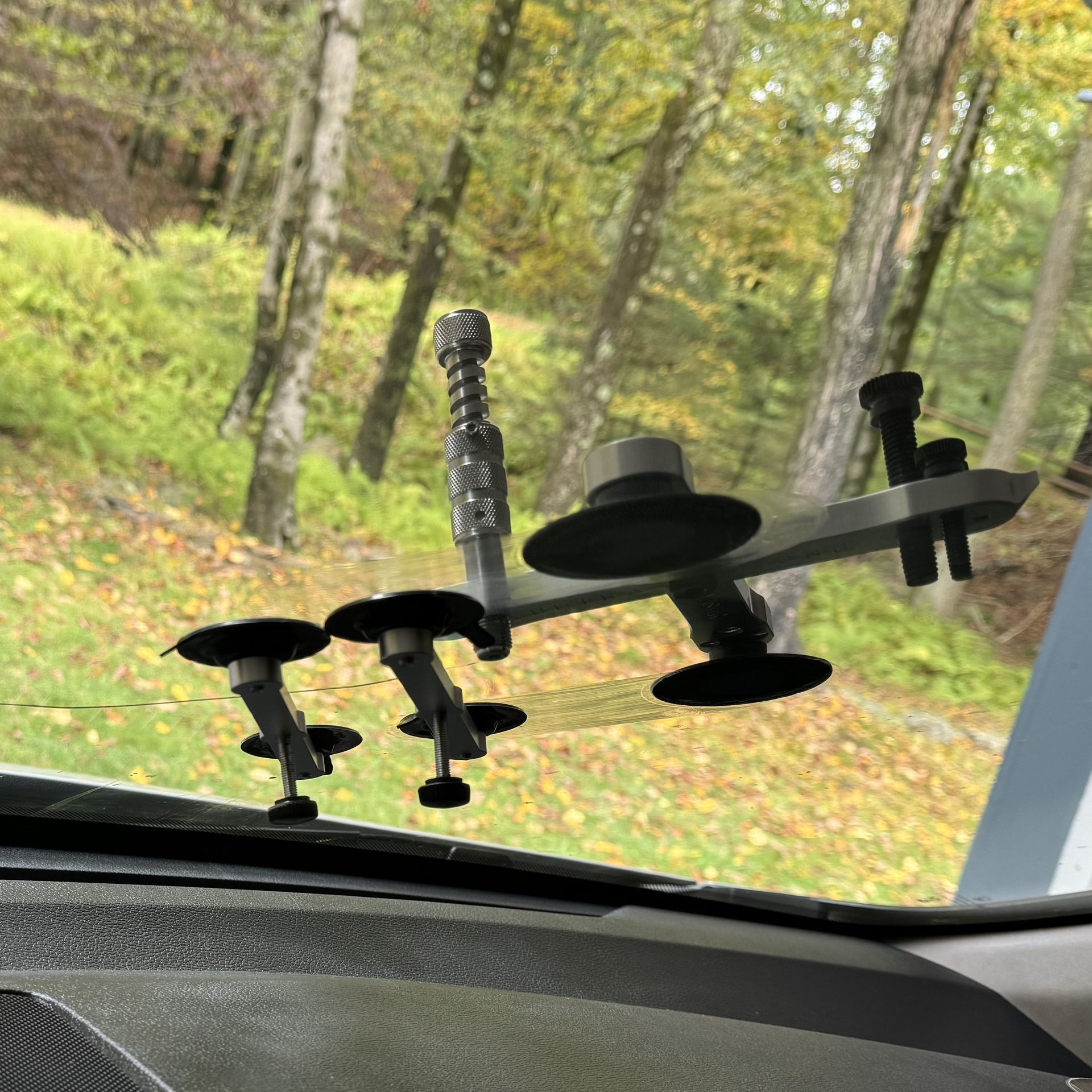 Ultra Bond windshield crack repair tools