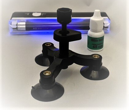 Ultra Bond D-I-Y Black Tripod Windshield Repair Kit