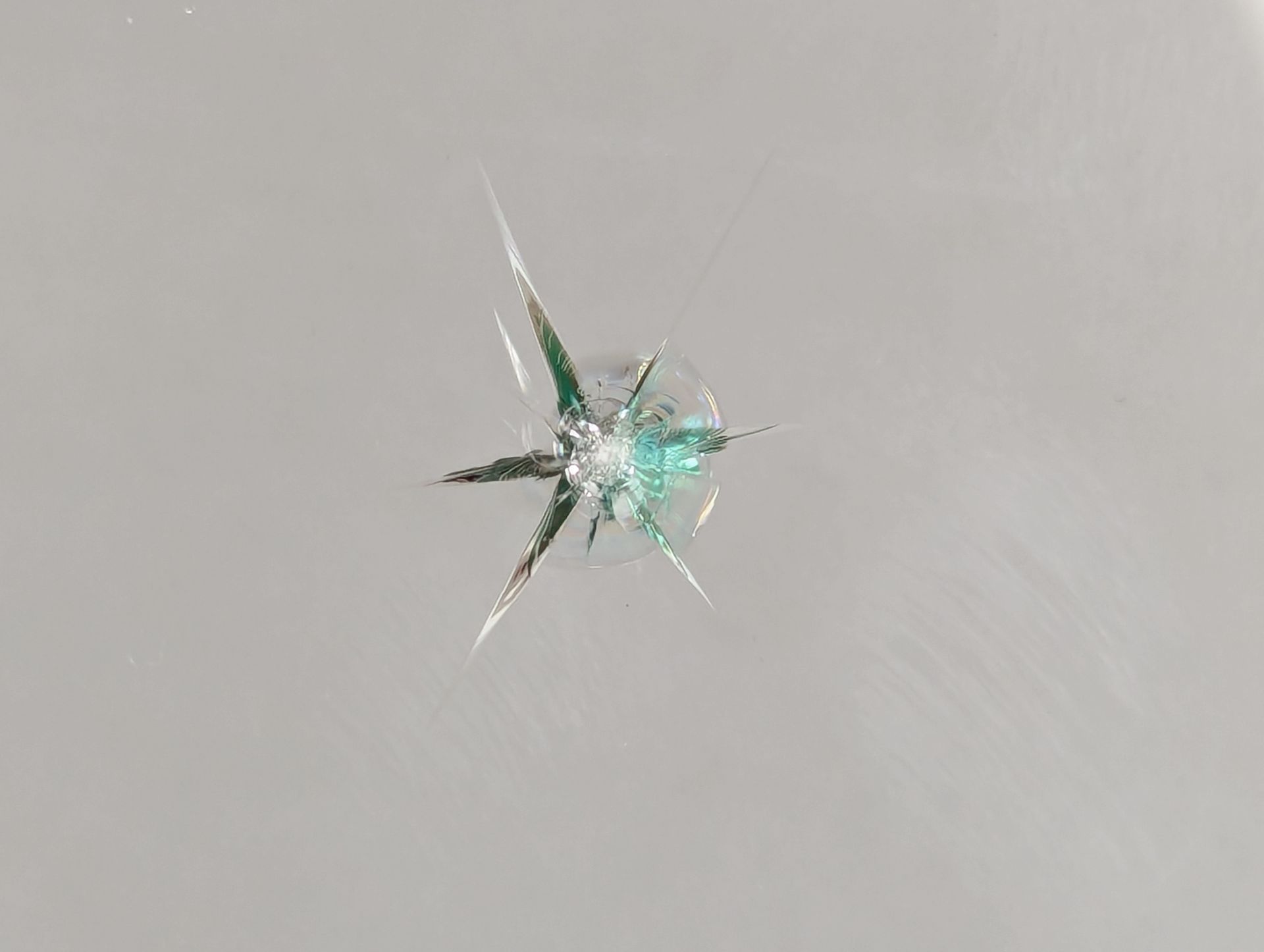 Before picture of a chip repair repair 