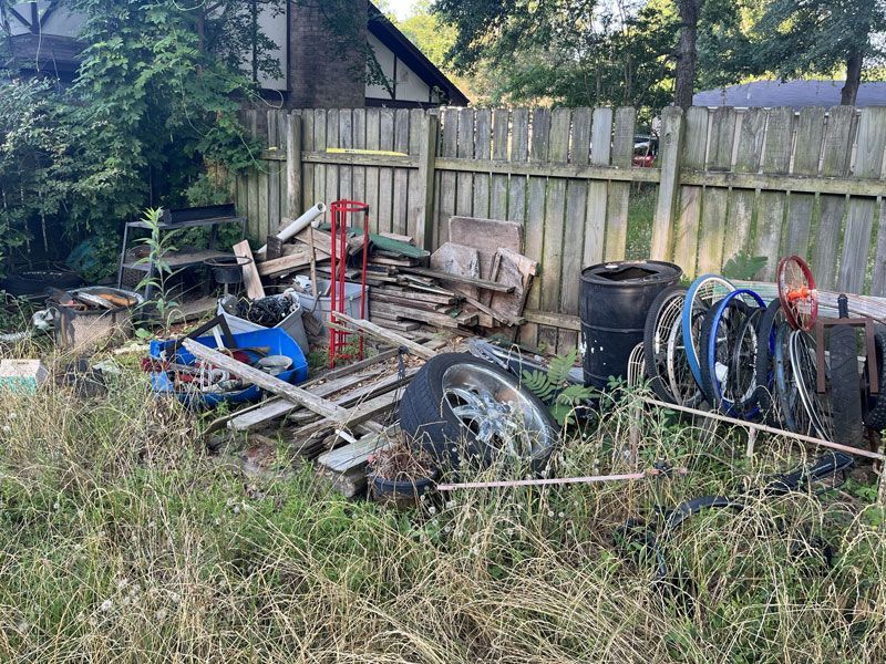 house after estate cleanout in Diana TX