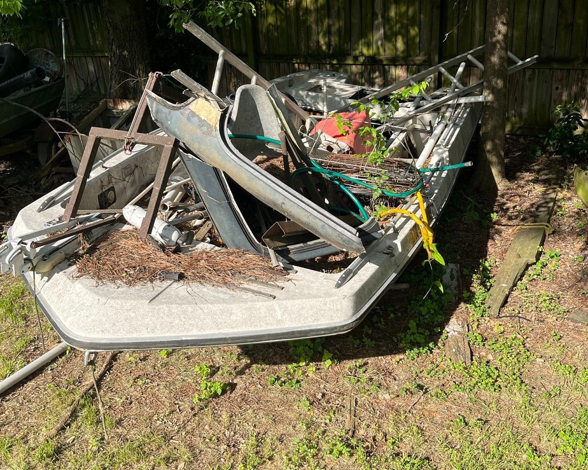 garage cleanouts, yard waste removal construction debris removal, demolition debris removal, property cleanups, diana, longview tx, titan junk removal