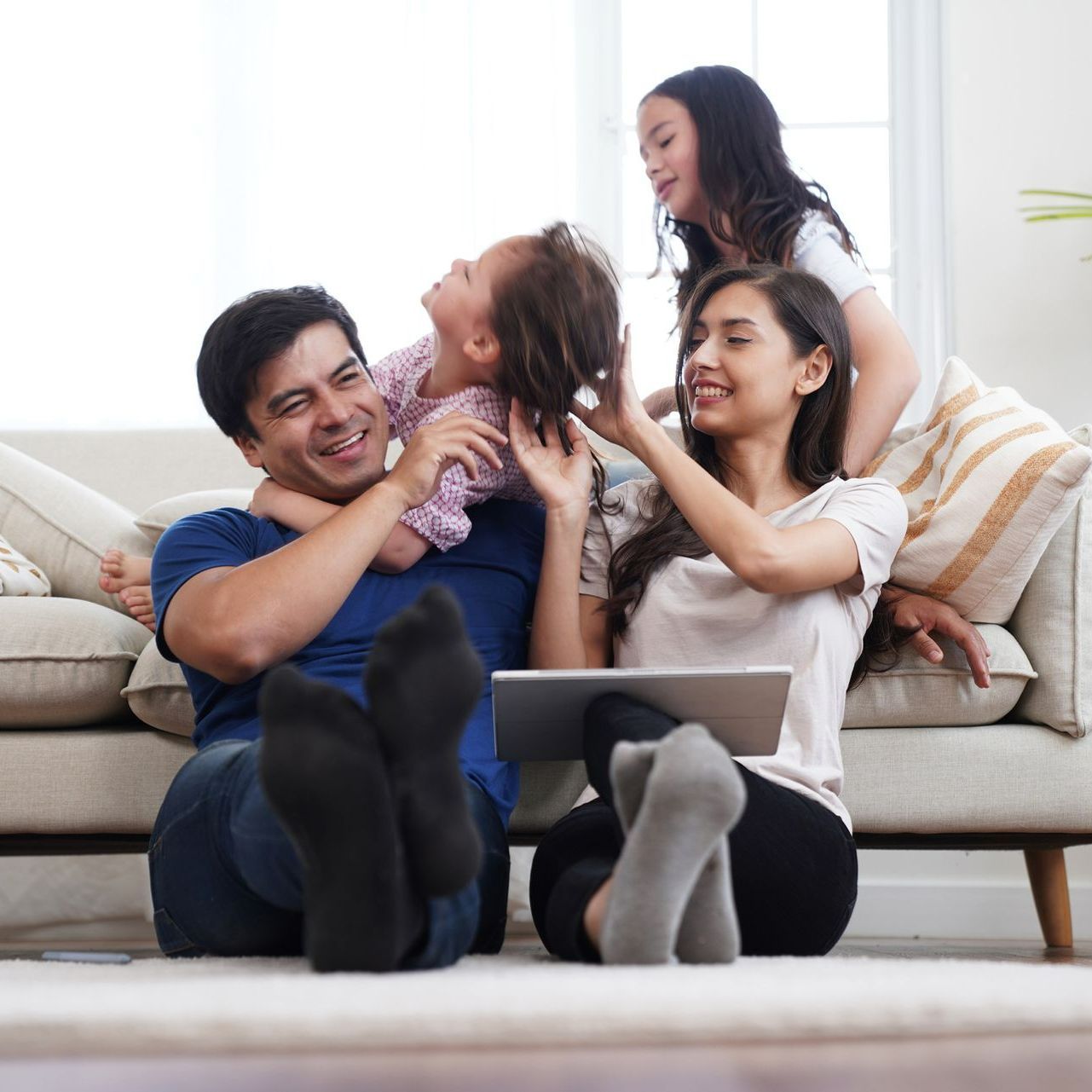 Happy Family — St. Louis, MO — Best Air Heating and Cooling LLC Happy Family — St. Louis, MO — Best Air Heating and Cooling LLC