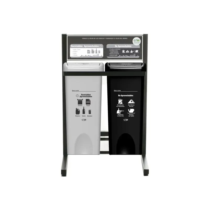 Dar Click - Punto Ecológico x 2 Papeleras