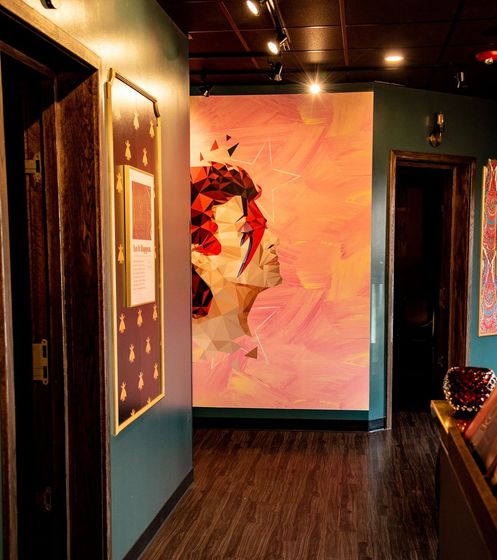 Interior photo of Pitch Karaoke lobby
