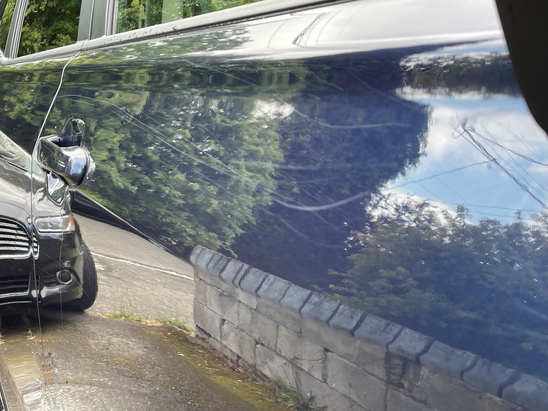 Before Subaru Forestor Paint Correction