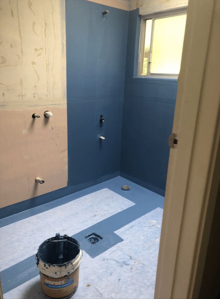 Bathroom With Waterproof Walls and Floor — Consider It Sealed Waterproofing in Crangan Bay, NSW
