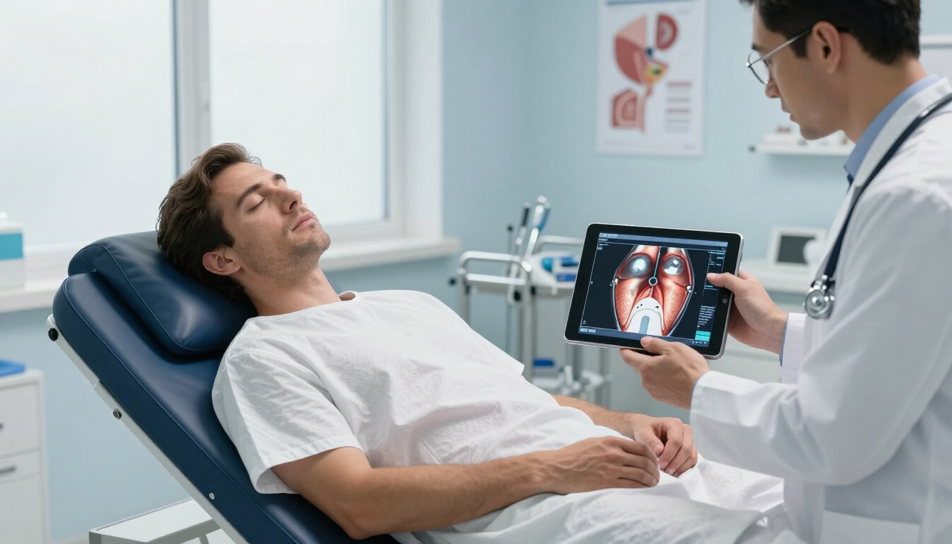 Evaluación de apnea del sueño y ronquidos en consulta médica especializada