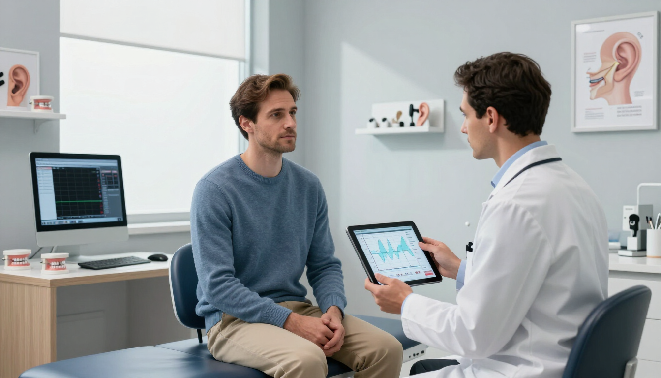 Evaluación de tinnitus y pérdida auditiva en consulta especializada