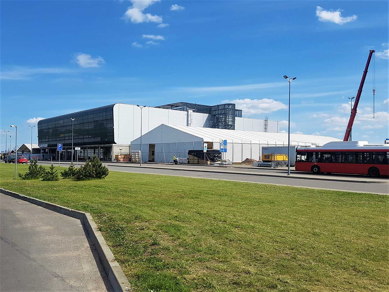 Industrial tents Norvegija