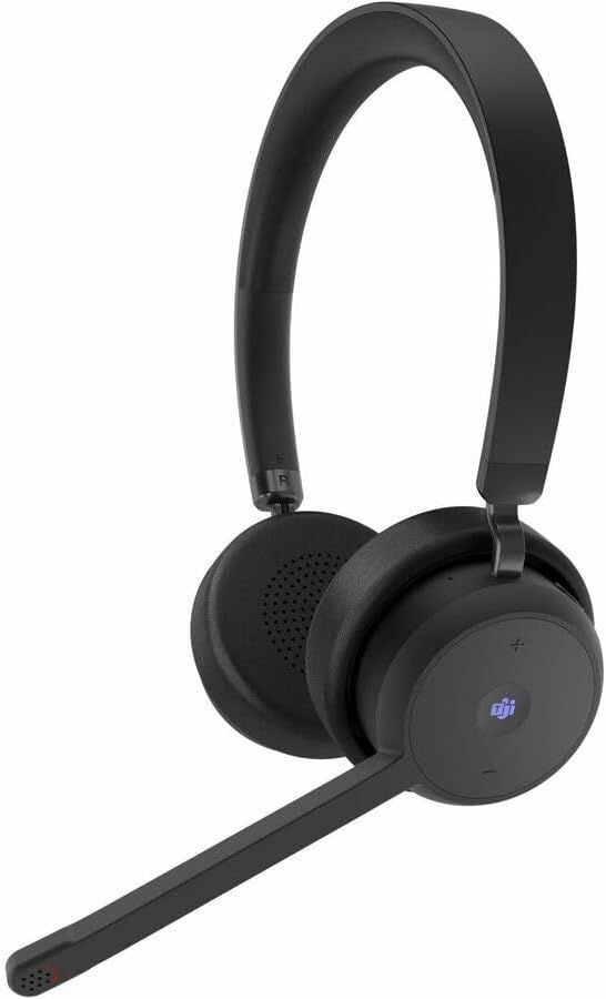 Lenovo Wireless Voip Headset (Teams) 4XD1M80020 - אוזניות אלחוטיות לשיחות